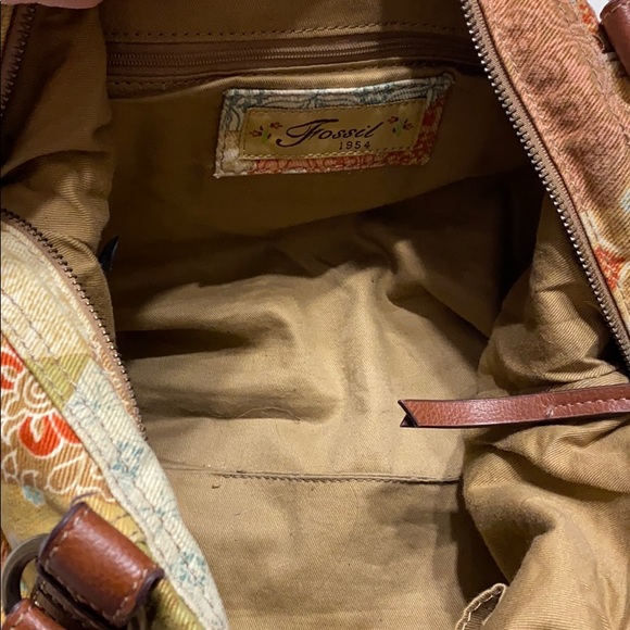 Fossil patchwork purse - Picture 4 of 4